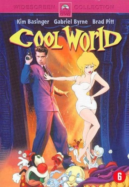 Cool World (1992) Dvd Zeldzaam ! Kim Basinger, Brad Pitt, Cd's en Dvd's, Dvd's | Komedie, Gebruikt, Vanaf 6 jaar, Ophalen of Verzenden