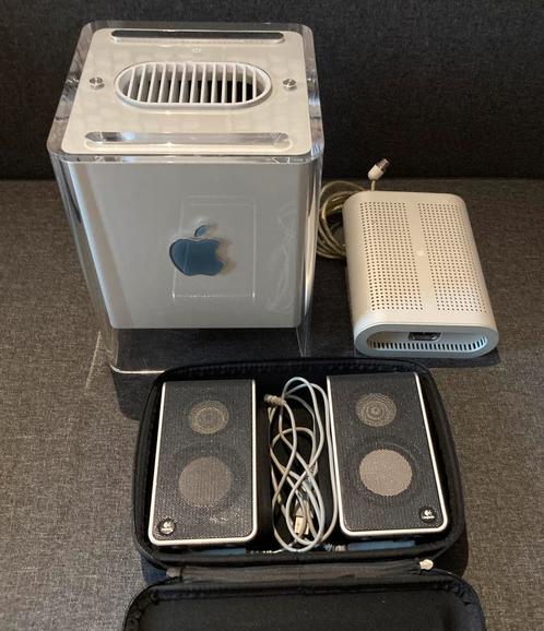Apple Powermac G4 Cube 450Mhz/Radeon 7500 32MB/1.5GB RAM, Computers en Software, Apple Desktops, Refurbished, Powermac, HDD, Minder dan 2 Ghz