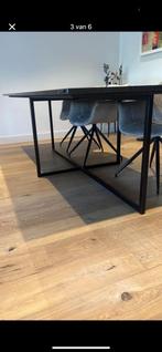 Marmere eettafel, Huis en Inrichting, Tafels | Eettafels, Ophalen, 100 tot 150 cm, 200 cm of meer, Zo goed als nieuw