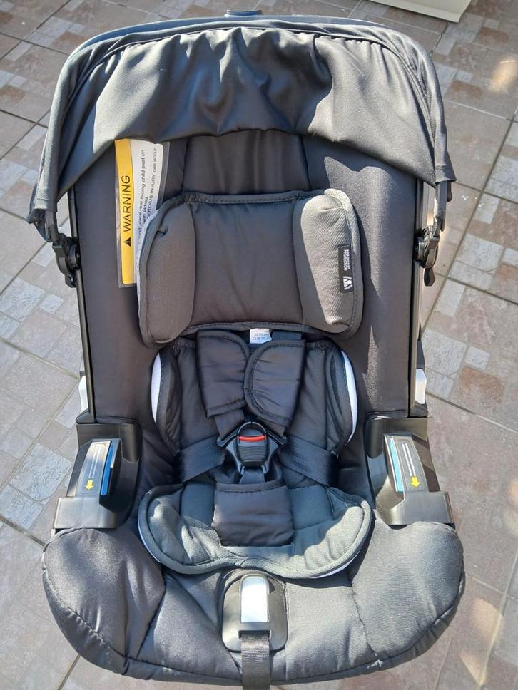 Doona+2 in 1 zwart, Kinderen en Baby's, Wipstoeltjes, Zo goed als nieuw, Overige merken, Met gordel(s) of riempje(s), Ophalen