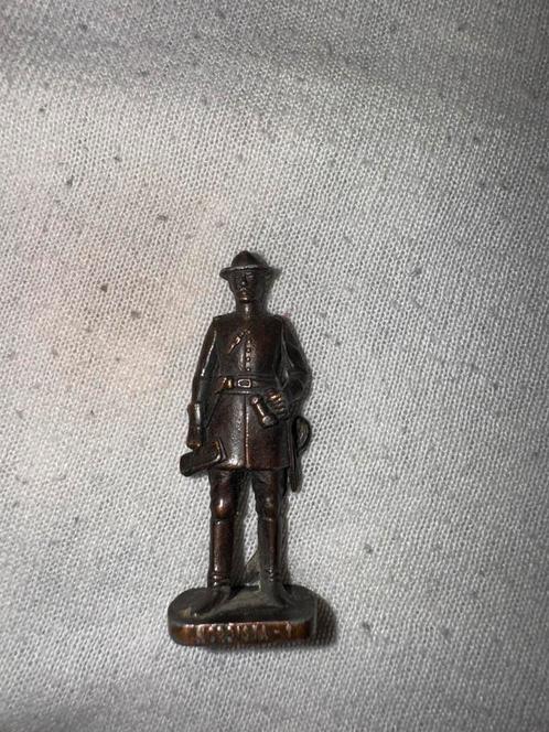 Kinder metalen figuur 1980 USA Unionist, Antiek en Kunst, Antiek | Tin, Ophalen of Verzenden