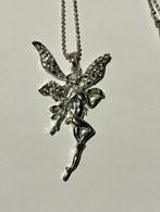 Collier pendentif fée (manque 4 strass), Avec pendentif, Enlèvement, Utilisé, Autres matériaux