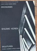 zeefdrukaffiche Shlomo Koren Museum Krefeld 1973, Antiek en Kunst, Ophalen of Verzenden