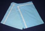 Lot de 2 taies de 65 cm x 65 cm, Gebruikt, Blauw, Hoeslaken of Sloop, Tweepersoons