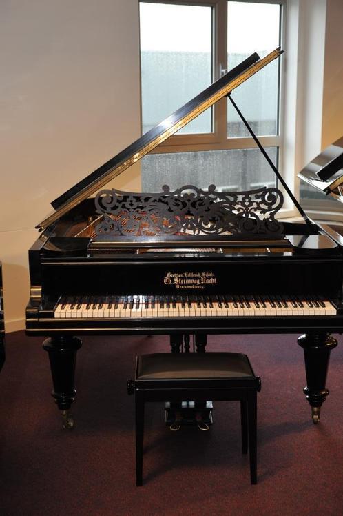 Historische vleugel piano Grotrian Steinweg 180, Musique & Instruments, Pianos, Utilisé, À queue, Noir, Enlèvement