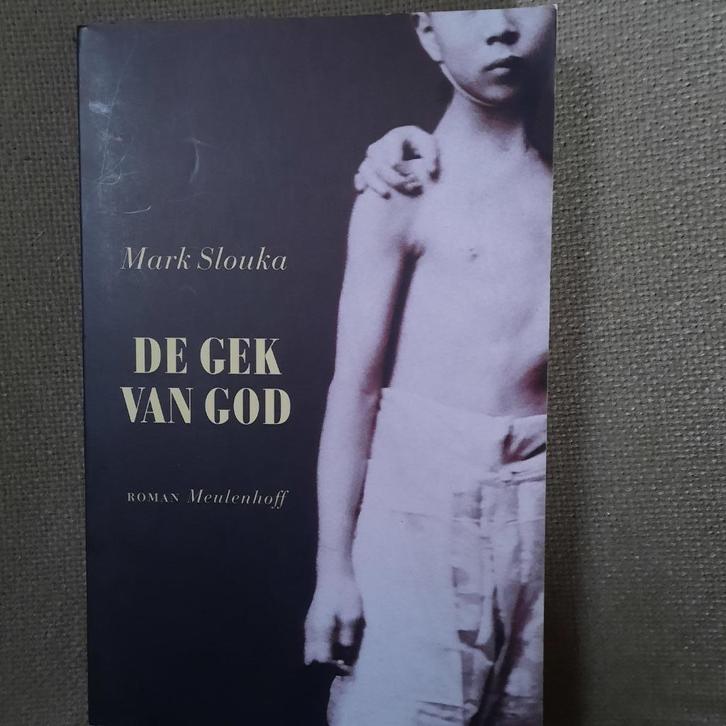 DE GEK VAN GOD - MARK SLOUKA - Siamese tweeling, Boeken, Romans, Ophalen of Verzenden