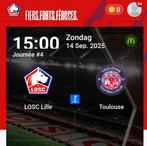 Parkeerticket parking C1 Lille - Toulouse zondag 14 Sept, Tickets en Kaartjes, September