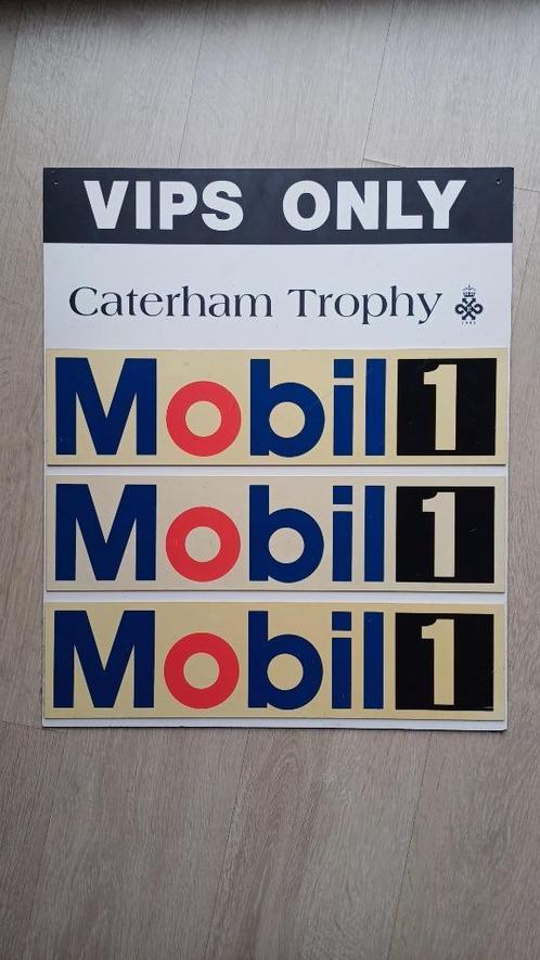 Lotus 7 Caterham Mobil 1 uithangbord cicuit VIP ruimte., Auto-onderdelen, Overige Auto-onderdelen, Lotus, Gebruikt, Ophalen