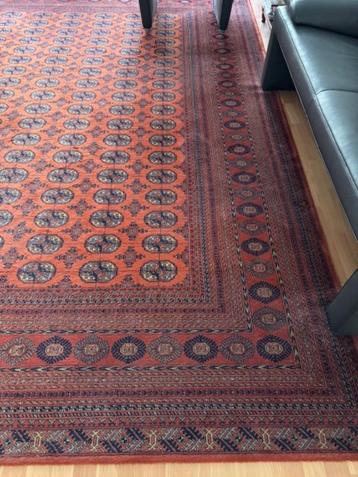 Grand tapis Louis De Poortere 250x350cm, Rouge, 200 cm ou plus, 200 cm ou plus, Comme neuf
