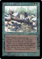 People of the Woods - DRK - MTG - GD, Hobby en Vrije tijd, Verzamelkaartspellen | Magic the Gathering, Ophalen of Verzenden