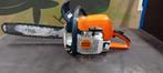Stihl MS 290 kettingzaag, Ophalen, Kettingzaag