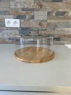 serveerplank met glasen deksel, Huis en Inrichting, Ophalen, Nieuw