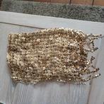 Luxe goudkleurige stola, Zalando, Ophalen of Verzenden, Nieuw, Sjaal
