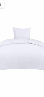 Lot de 17 pièces de housses de couette simples, Maison & Meubles, Chambre à coucher | Linge de lit, Comme neuf, Enlèvement, Blanc