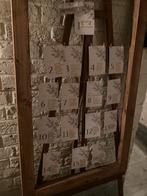 Chevalet en bois grand modele plan de table, Maison & Meubles, Enlèvement, Comme neuf