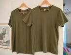 Twee heren T-shirts. WE. Medium/Smal, Neuf, Vert, Taille 48/50 (M), WE
