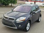 Ford KUGA 2.0Cdti Euro5 GPS Klaar voor registratie, Auto's, Ford, 100 kW, Euro 5, Zwart, Blauw
