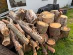Te koop +/- 6m2 brandhout, 6 m³ of meer, Ophalen, Overige houtsoorten, Blokken