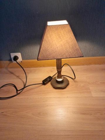 Lampe de table faite main 