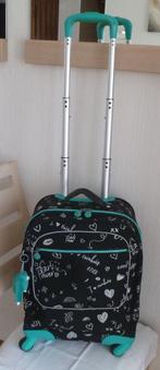 Kipling Cabine of schooltrolley + aap, Zwart, Aktetas of Boekentas, 40 tot 50 cm, Ophalen of Verzenden