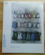 César - 1990 - originele tekening, in een catalogus, met opd, Boeken, Ophalen of Verzenden, Zo goed als nieuw, Schilder- en Tekenkunst