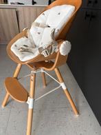 Kinderstoel Evolu newborn seat + potenset 57 cm + kussentje, Kinderen en Baby's, Kinderstoelen, Ophalen, Gebruikt, Gordel(s)