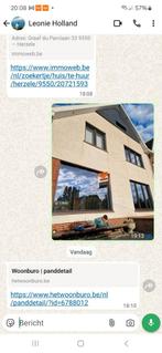 Huis te huur zie website woonbureau