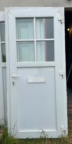 Porte pvc 212 sur 92, Doe-het-zelf en Bouw, Ophalen, Zo goed als nieuw