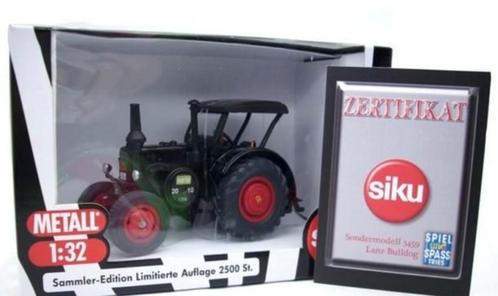 Siku 3459 Lanz Buldog black edition Norla speciaal model, Hobby en Vrije tijd, Modelauto's | 1:32, Nieuw, Tractor of Landbouw