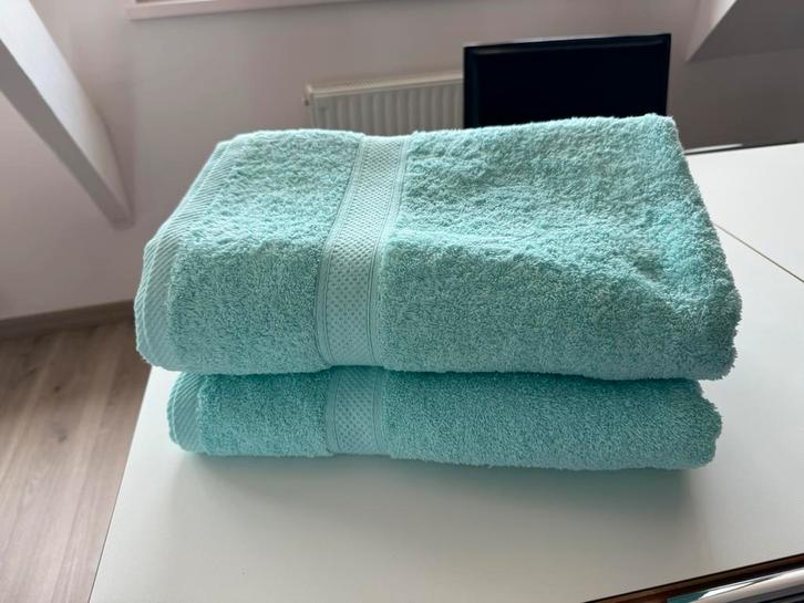 De Witte Lietaer luxe handdoeken 540g/m2, Huis en Inrichting, Badkamer | Badtextiel en Accessoires, Nieuw, Handdoek, Blauw, Ophalen of Verzenden