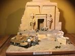 Diorama ww2 8th army desert rats bren carrier, Enlèvement, Comme neuf, 1:35 à 1:50, Diorama