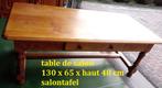 divers/meubles/armoires/table/kleine/meubelen/kasten/tafel, Comme neuf, 50 à 100 cm, Chêne, Rectangulaire