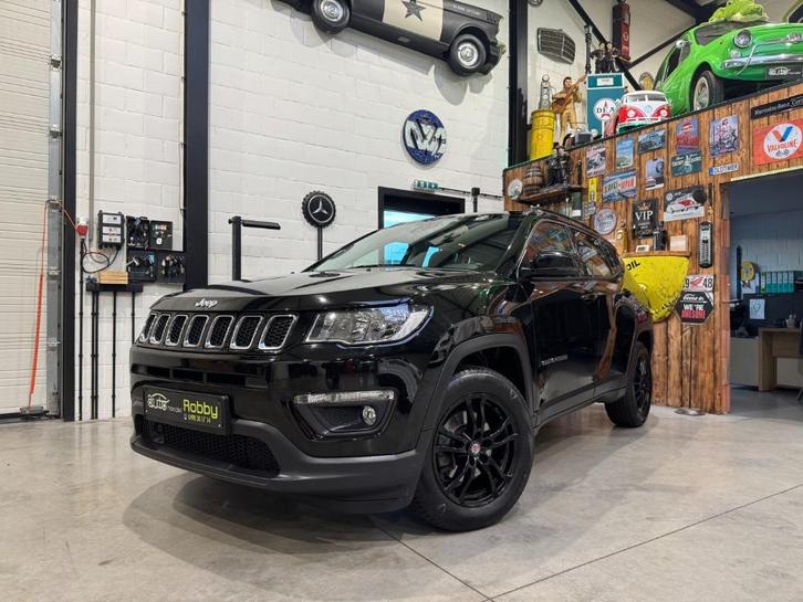 JEEP COMPASS 1.4 BENZINE -LONGITUDE -TOPSTAAT - GARNTIE -, Auto's, Jeep, Bedrijf, Compass, ABS, Achteruitrijcamera, Airbags, Airconditioning