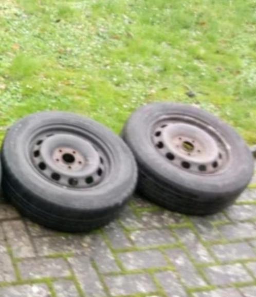 2 Ford 15 inch stalen velgen (5×108), Auto-onderdelen, Overige Auto-onderdelen, Ford, Volvo, Gebruikt, Ophalen