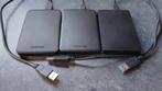 3 x Toshiba externe schijven 500Gb, Ophalen, Zo goed als nieuw