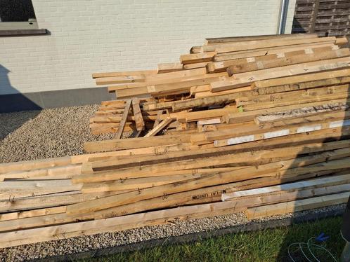 balken of branhout., Tuin en Terras, Palen, Balken en Planken, Zo goed als nieuw, Balken, 250 cm of meer, Ophalen of Verzenden