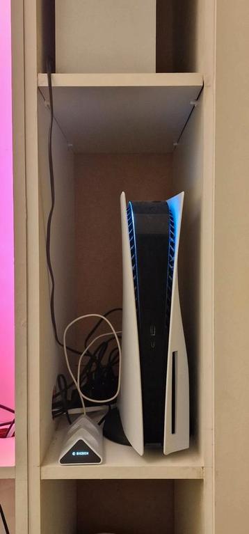 Playstation 5-schijfversie + 2 controllers + 1 oplader  beschikbaar voor biedingen