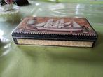 vintage metalen doos: Boot, Ophalen of Verzenden