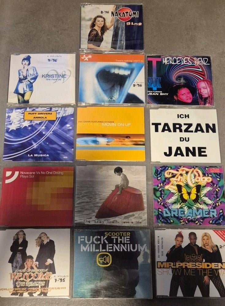 Maxi singles dance en house, Cd's en Dvd's, Cd Singles, Gebruikt, Dance, Ophalen of Verzenden