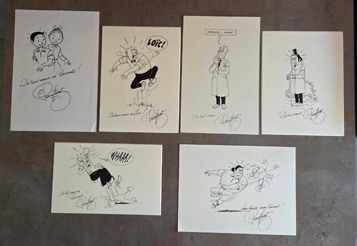 6 dédicaces Bob et Bobette, Livres, BD, Neuf, Plusieurs BD, Enlèvement ou Envoi