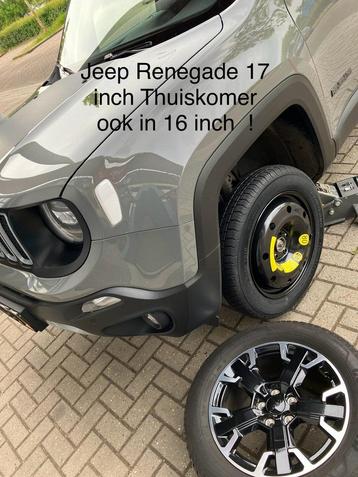 Reservewiel Thuiskomer JEEP Compass Renegade Avenger 16/17 i beschikbaar voor biedingen