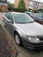 Saab 9-3 , 2003 , 183000km, 4 deurs, Leder, Handgeschakeld, Grijs