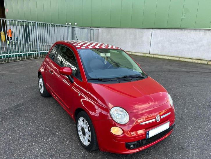 Fiat 500 Sport 1.4i Benzine Airco Gekeurd met carpass, Auto's, Fiat, Bedrijf, Te koop, ABS, Airbags, Airconditioning, Alarm, Boordcomputer