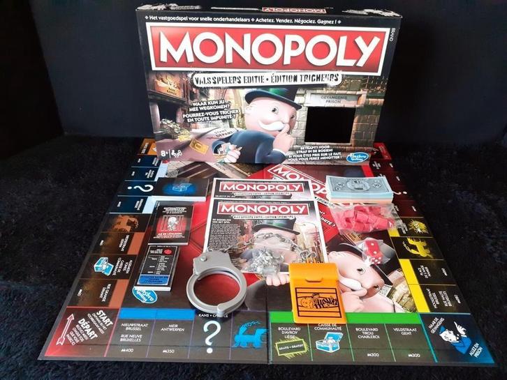 STOPZETTING VERZAMELING Monopoly Valsspelers, Hobby en Vrije tijd, Gezelschapsspellen | Bordspellen, Gebruikt, Ophalen of Verzenden