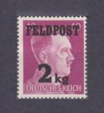 Postzegel Deutsche Reich feldpost 2kg Adolf Hitler, Postzegels en Munten, Verzenden, Duitse Keizerrijk, Postfris