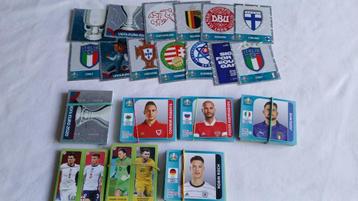 Panini lot van 338 nieuwe sticker euro2020 Belgisch toernooi beschikbaar voor biedingen