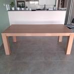 Massieve fineereiken eettafel in nieuwe staat., Huis en Inrichting, Tafels | Eettafels, Ophalen, Zo goed als nieuw