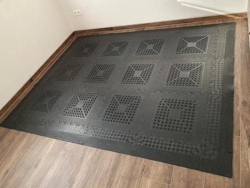 Rubber sportvloer 12 mm dik (150x200 cm), Sport en Fitness, Fitnessmaterialen, Zo goed als nieuw, Ophalen