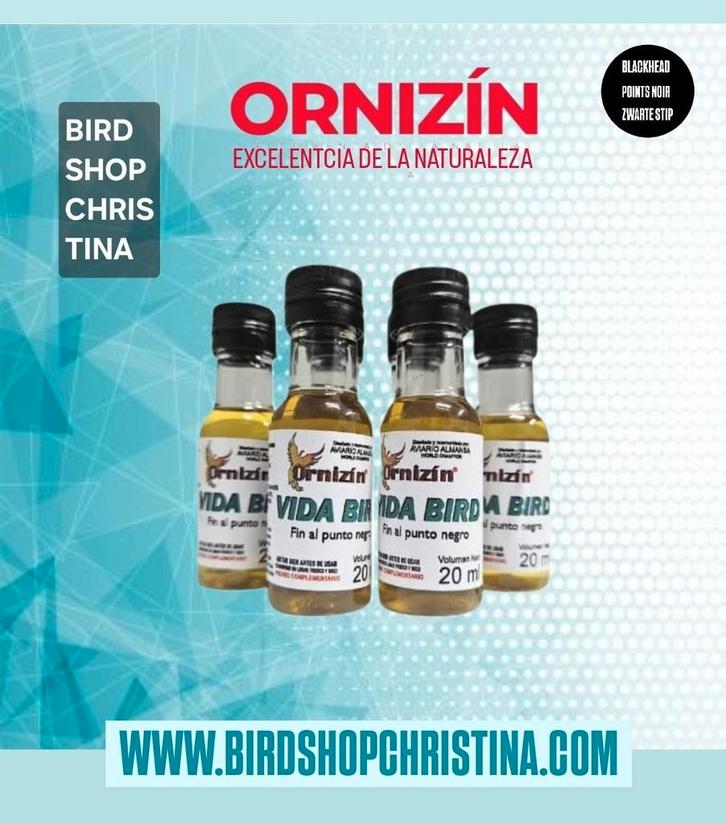 Vida Bird 20 ml - Anti points noirs - Ornizin, Animaux & Accessoires, Nourriture pour Animaux, Enlèvement