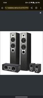 Jamo S 426 HCS 3 (Zwart), center speaker maar zonder rear, e, Audio, Tv en Foto, Luidsprekerboxen, Ophalen, Center speaker, Jamo